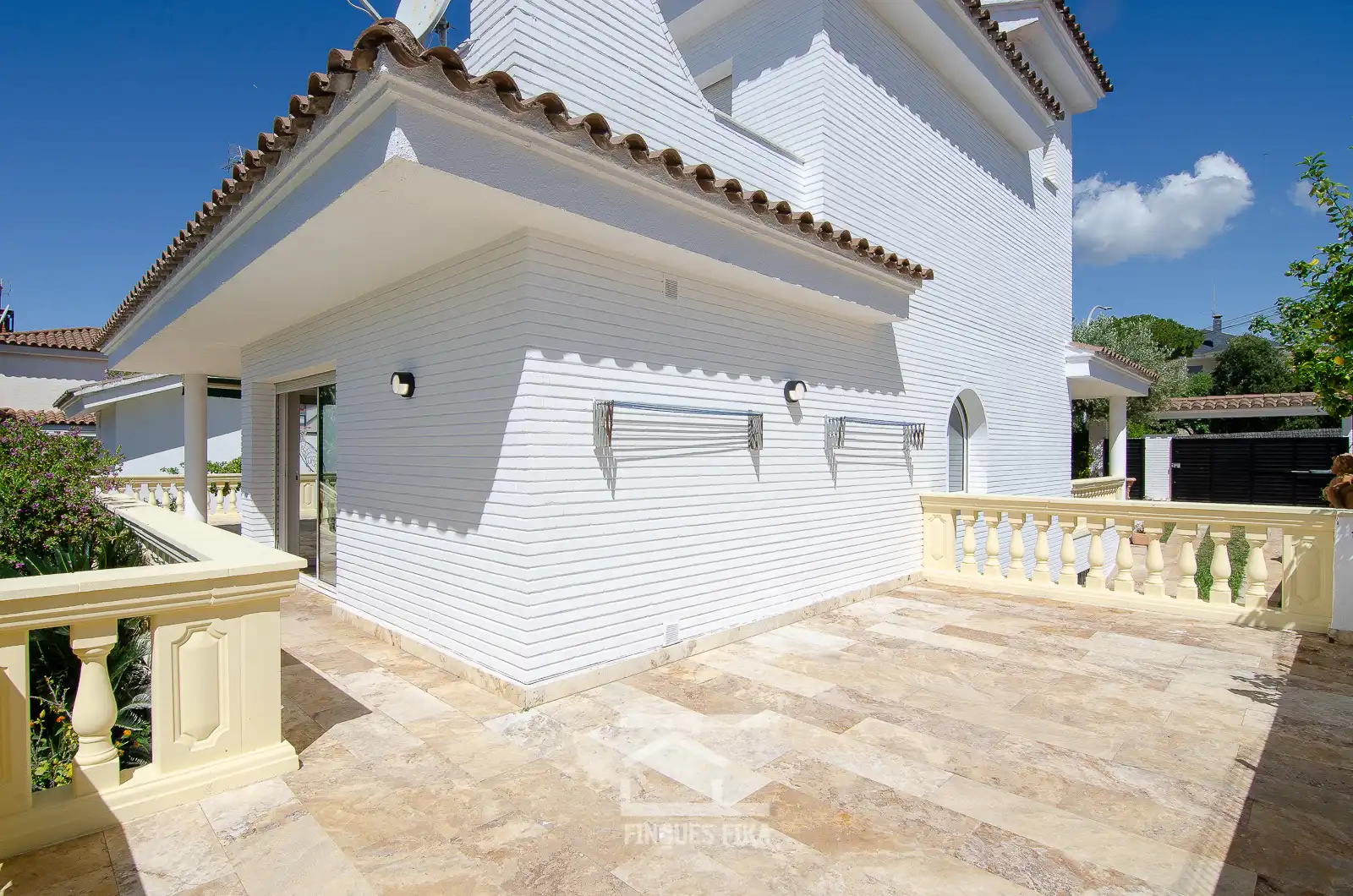 Terraza de Casa o chalet en venta en El Masnou con Calefacción, Jardín privado y Parquet