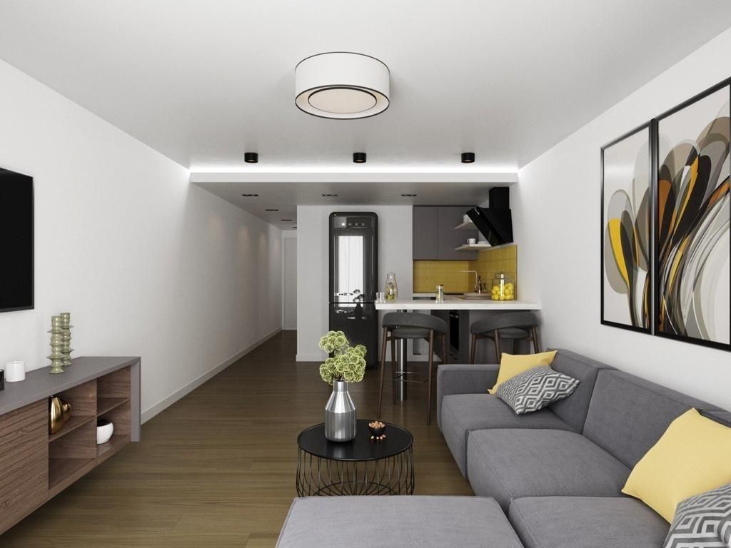 Sala de estar de Ático en venta en Alicante / Alacant con Terraza