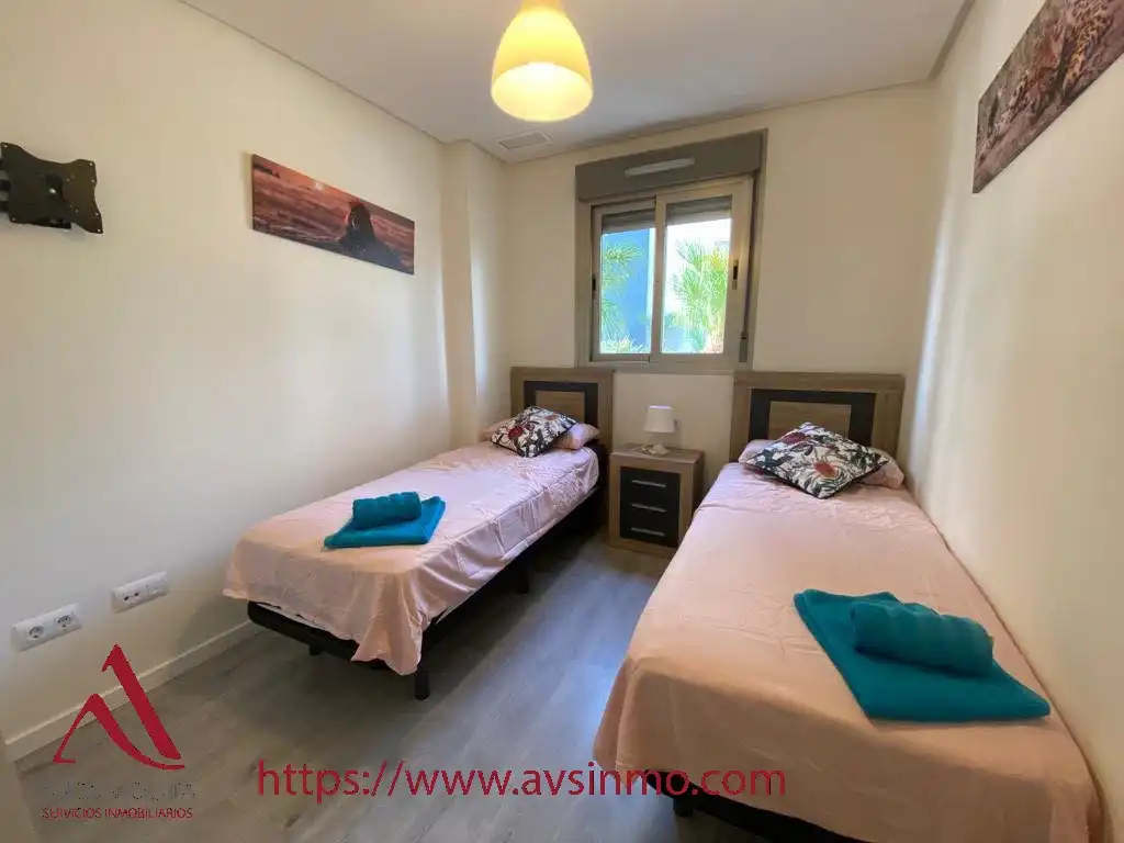 Bedroom of Apartments for rent in Orihuela  with Air Conditioner, Heating and Terrace
