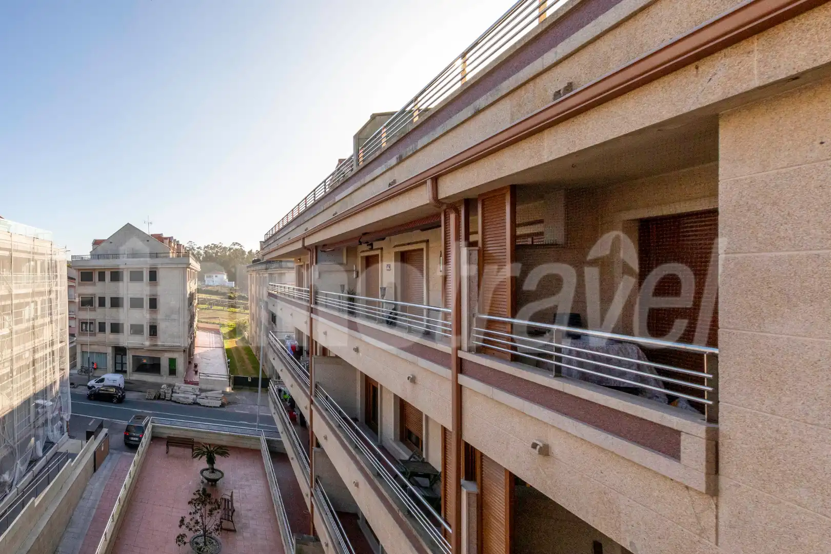 Vista exterior de Apartamento en venta en Sanxenxo con Parquet, Terraza y Trastero