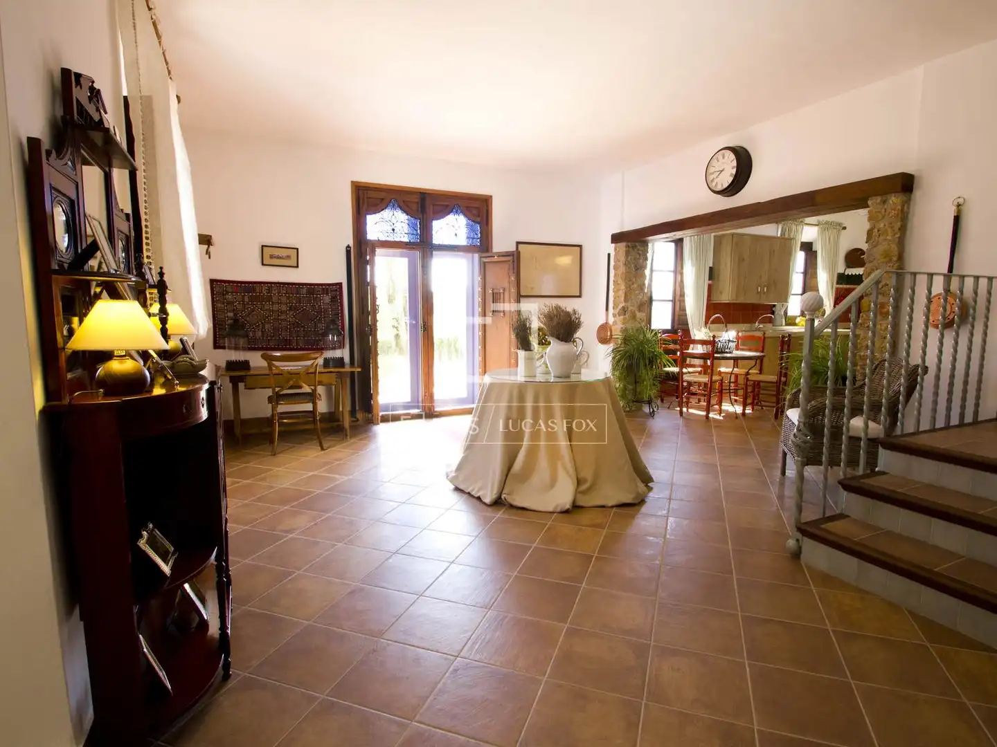 Menjador de Finca rústica en venda en Archidona amb Aire condicionat, Calefacció i Jardí privat
