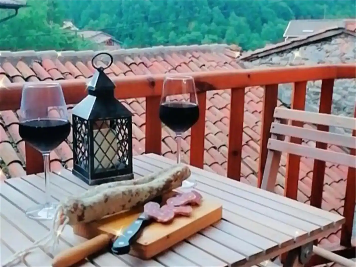 Terrasse von Wohnungen zur Miete in Setcases mit Abstellraum, Möbliert und Balkon