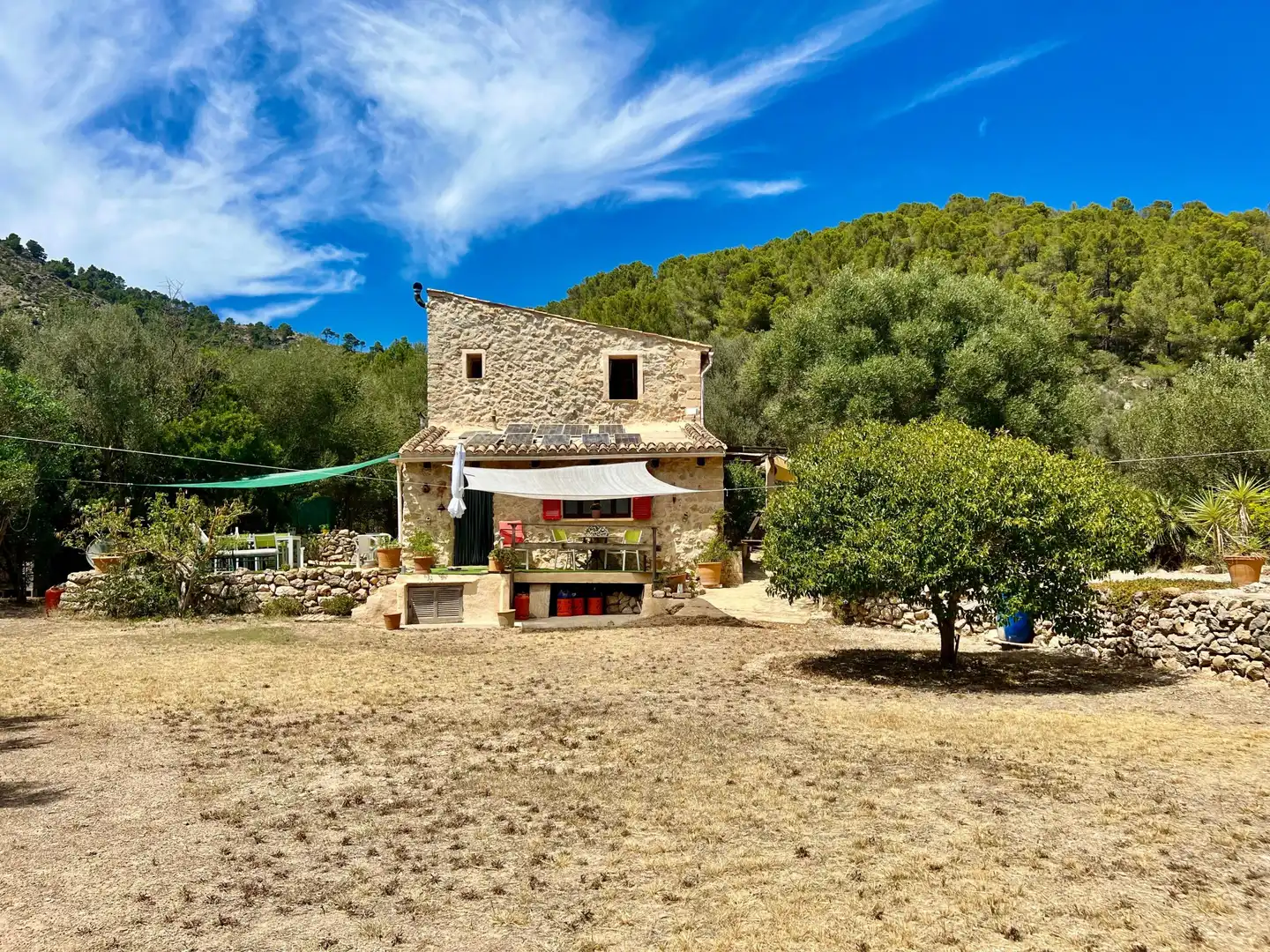 Vista exterior de Finca rústica en venda en Andratx amb Traster