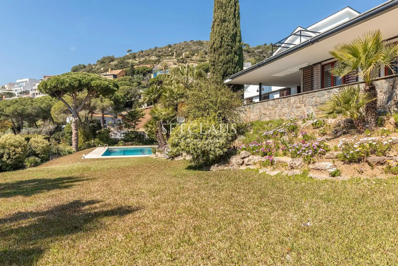 Jardín de Casa o chalet en venta en Badalona con Aire acondicionado, Terraza y Trastero