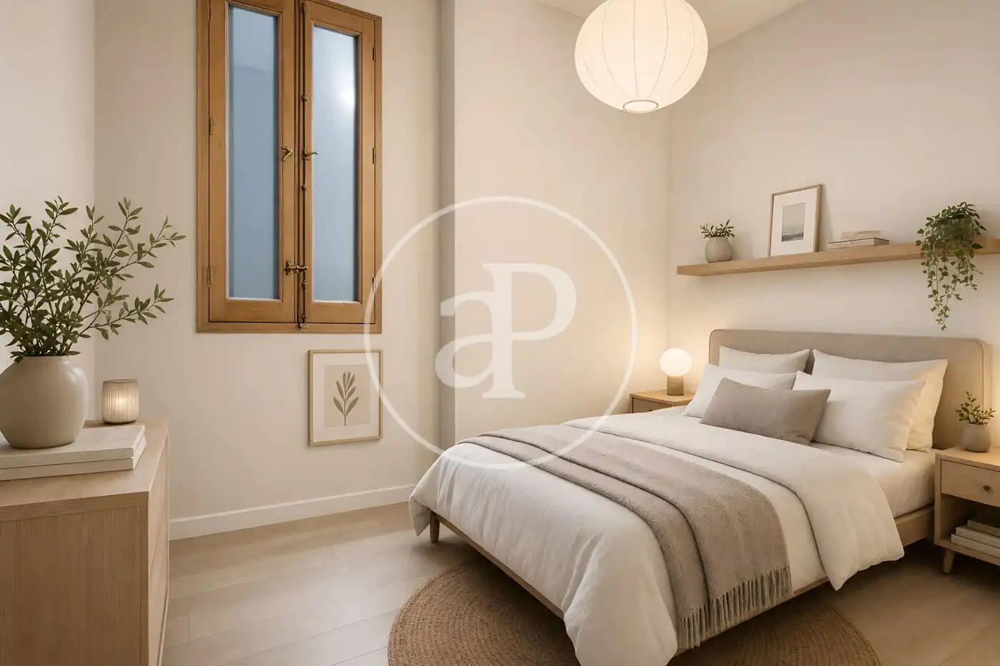 Bedroom of Flat for sale in Madrid  with Heating