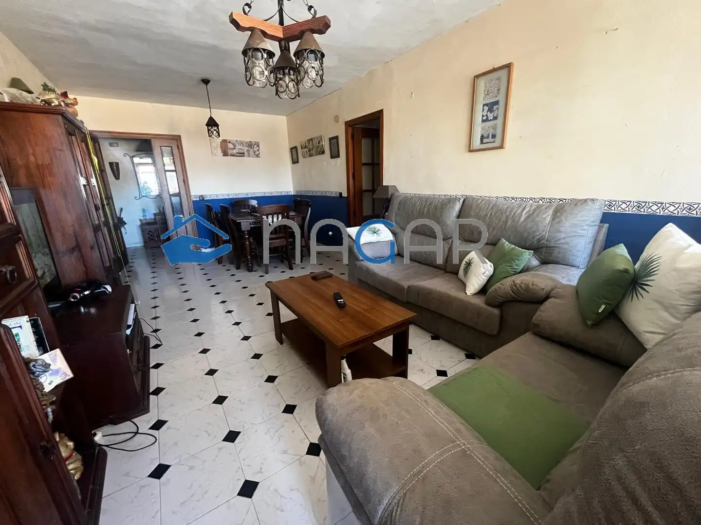 Living room of Flat for sale in La Línea de la Concepción  with Furnished
