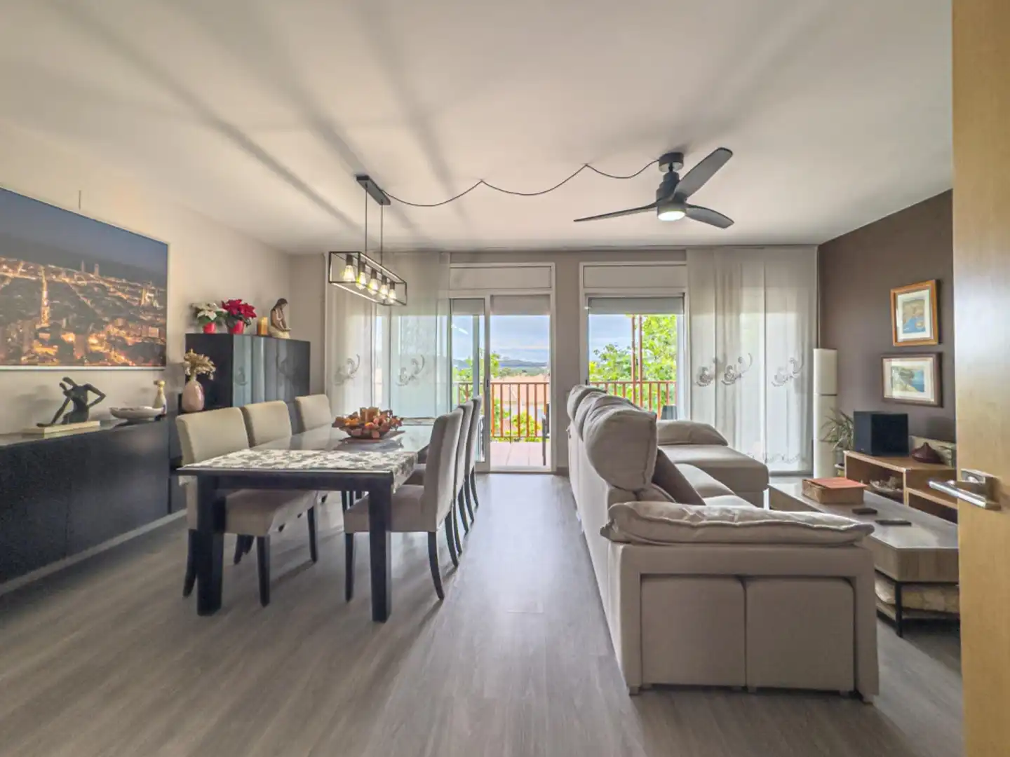 Dining room of Attic for sale in Sant Pere de Ribes  with Heating, Private garden and Parquet flooring