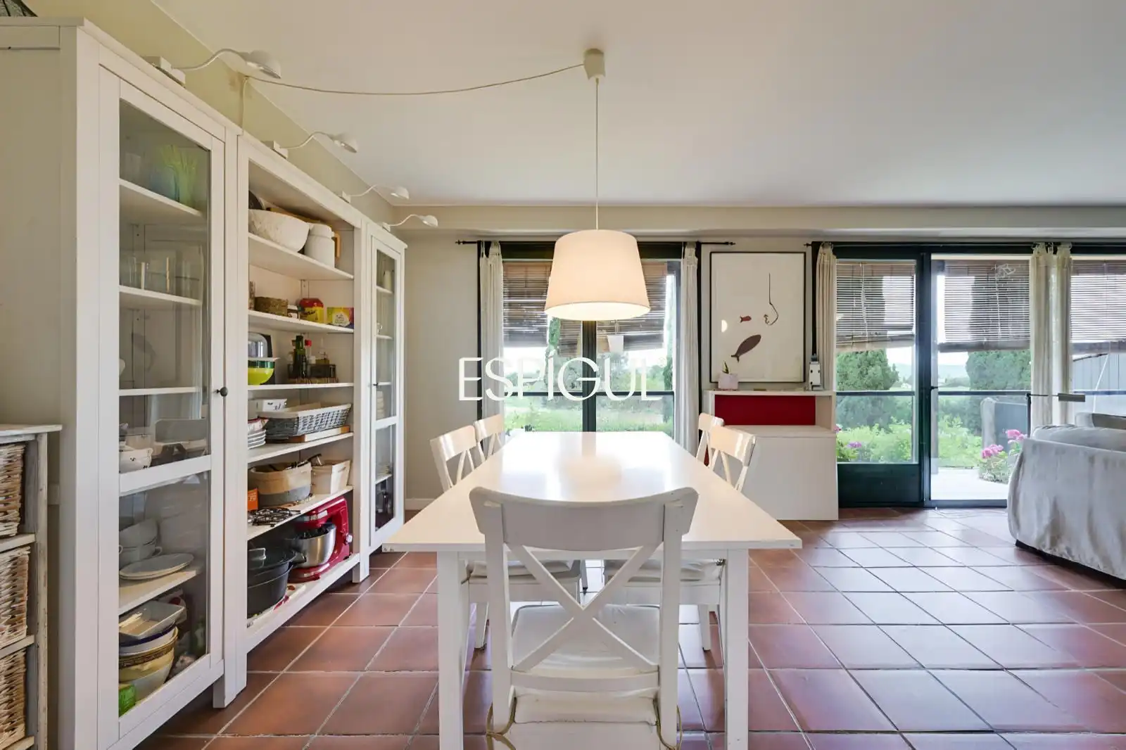 Comedor de Casa adosada en venta en Albons con Aire acondicionado, Calefacción y Jardín privado