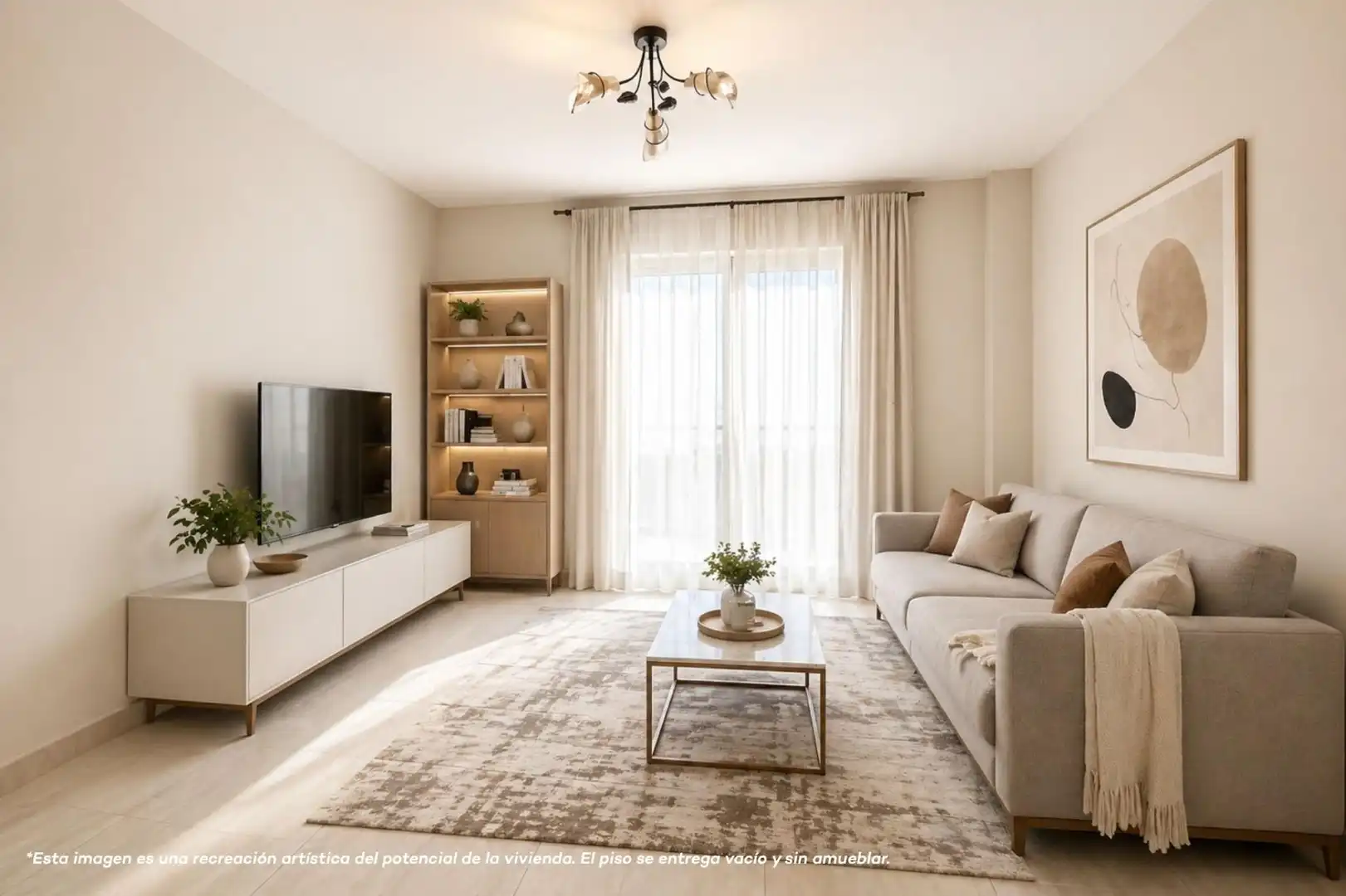 Sala de estar de Apartamento en venta en Lorca