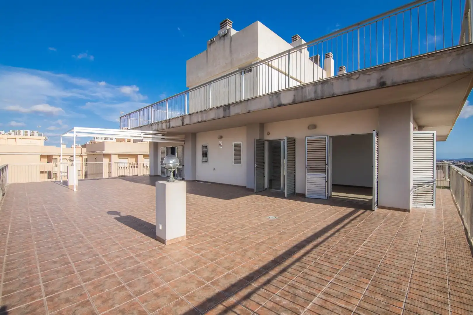 Terrasse von Dachboden zum Verkauf in Elche / Elx mit Klimaanlage, Heizung und Terrasse
