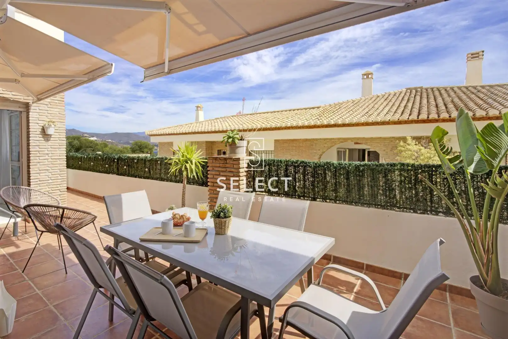 Terraza de Apartamento en venta en Almuñécar con Aire acondicionado, Calefacción y Jardín privado