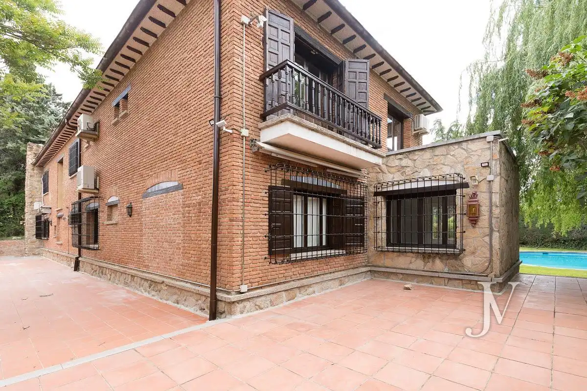 Exterior view of Houses for rent in Madrid  with Air Conditioner, Heating and Private garden