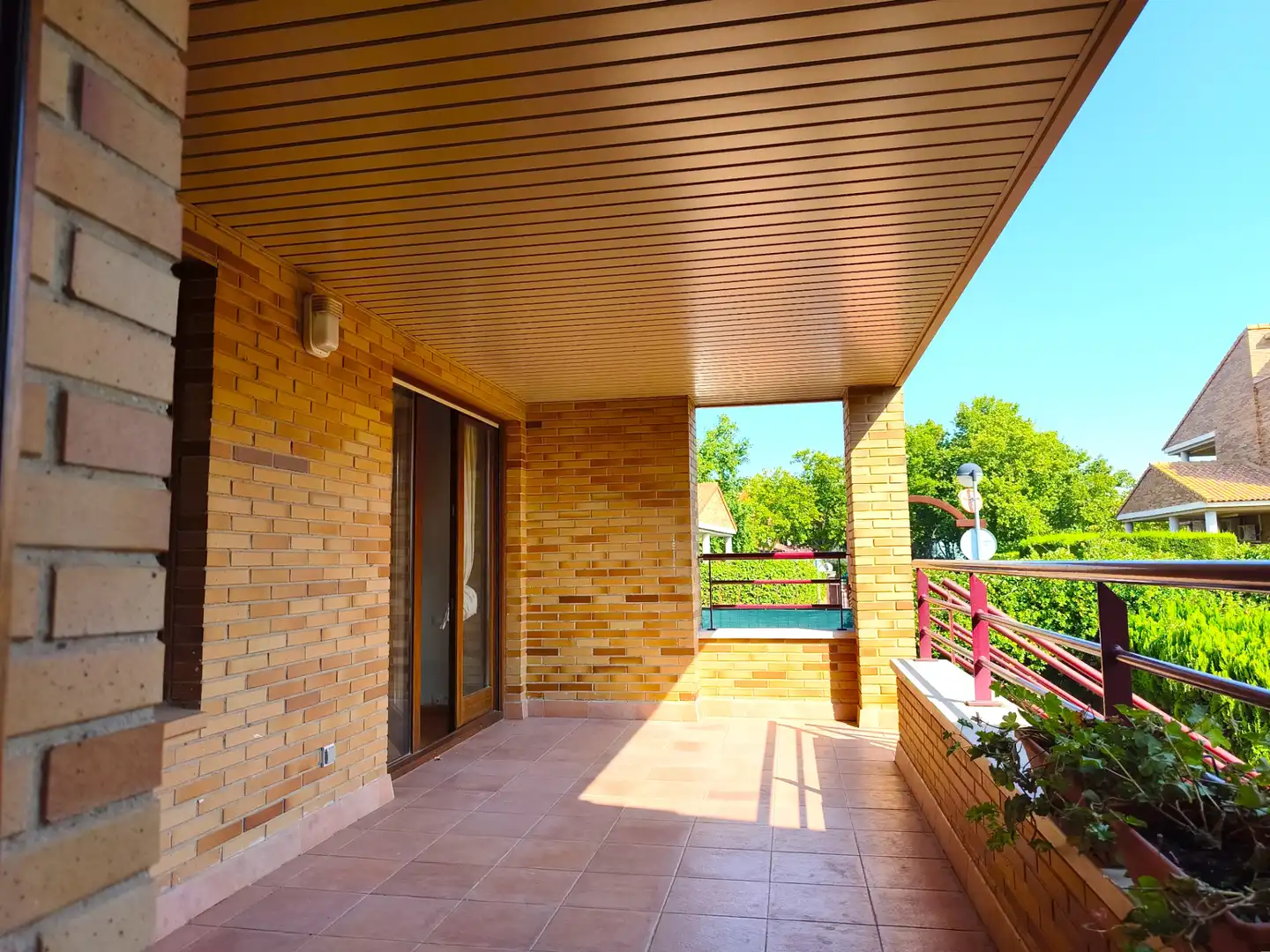 Terraza de Casa o chalet en venta en Zaragoza con Aire acondicionado, Jardín privado y Parquet