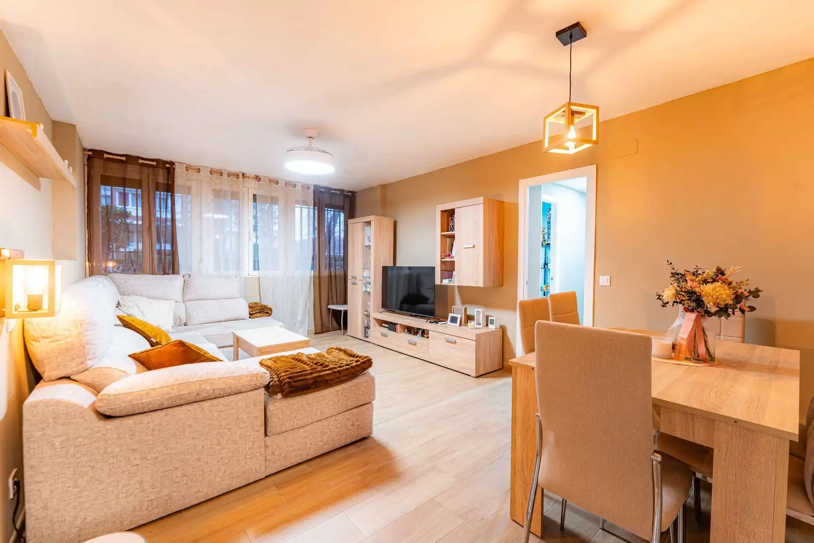 Wohnzimmer von Wohnung zum Verkauf in Fuenlabrada mit Heizung