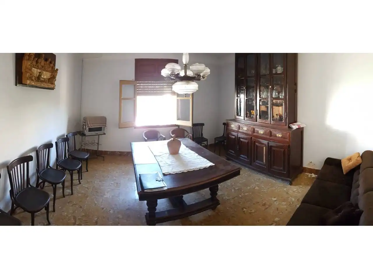 Comedor de Casa o chalet en venta en Sant Llorenç d'Hortons con Aire acondicionado, Calefacción y Jardín privado