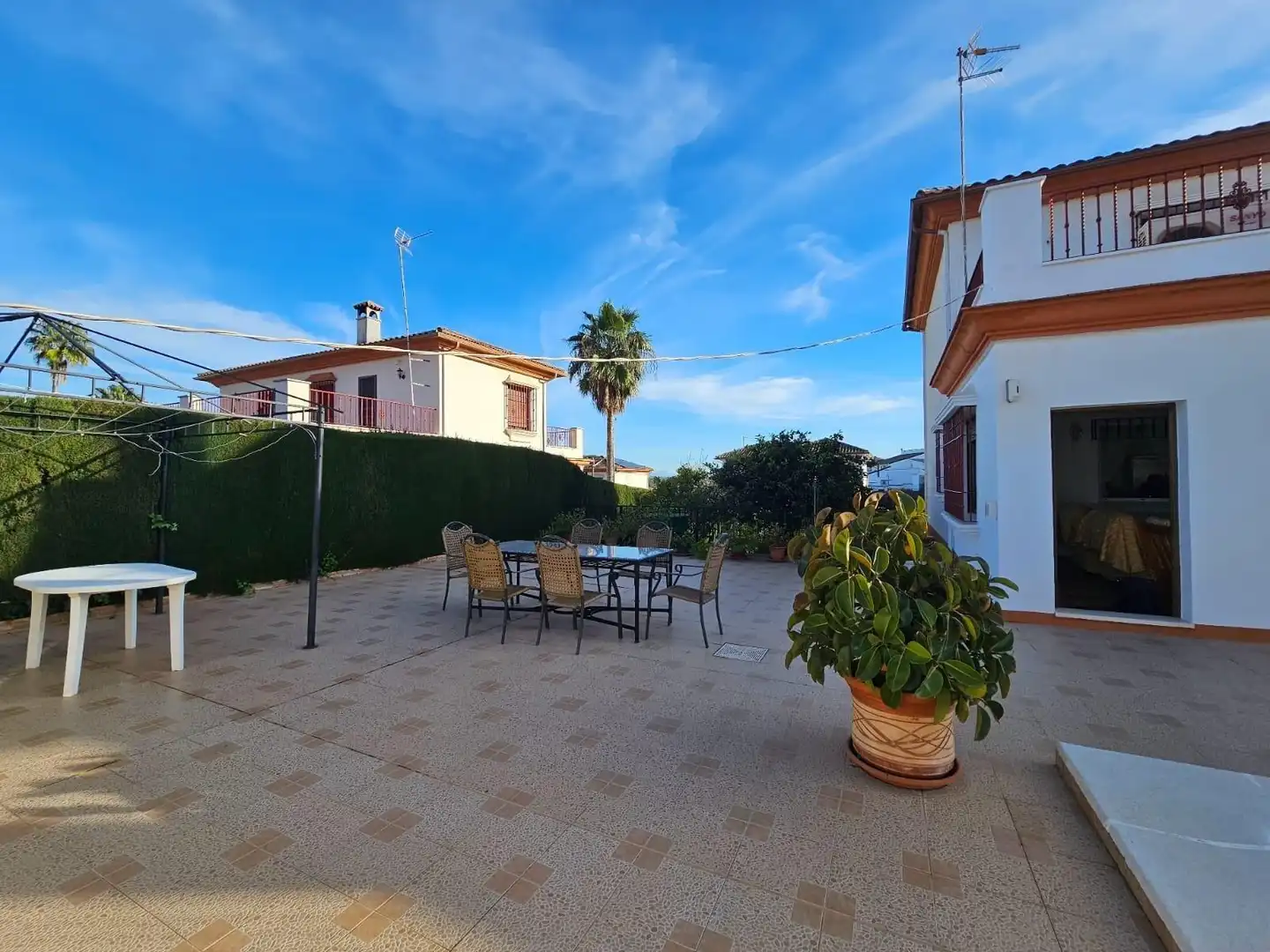 Terrassa de Casa o xalet en venda en Córdoba amb Aire condicionat, Calefacció i Jardí privat