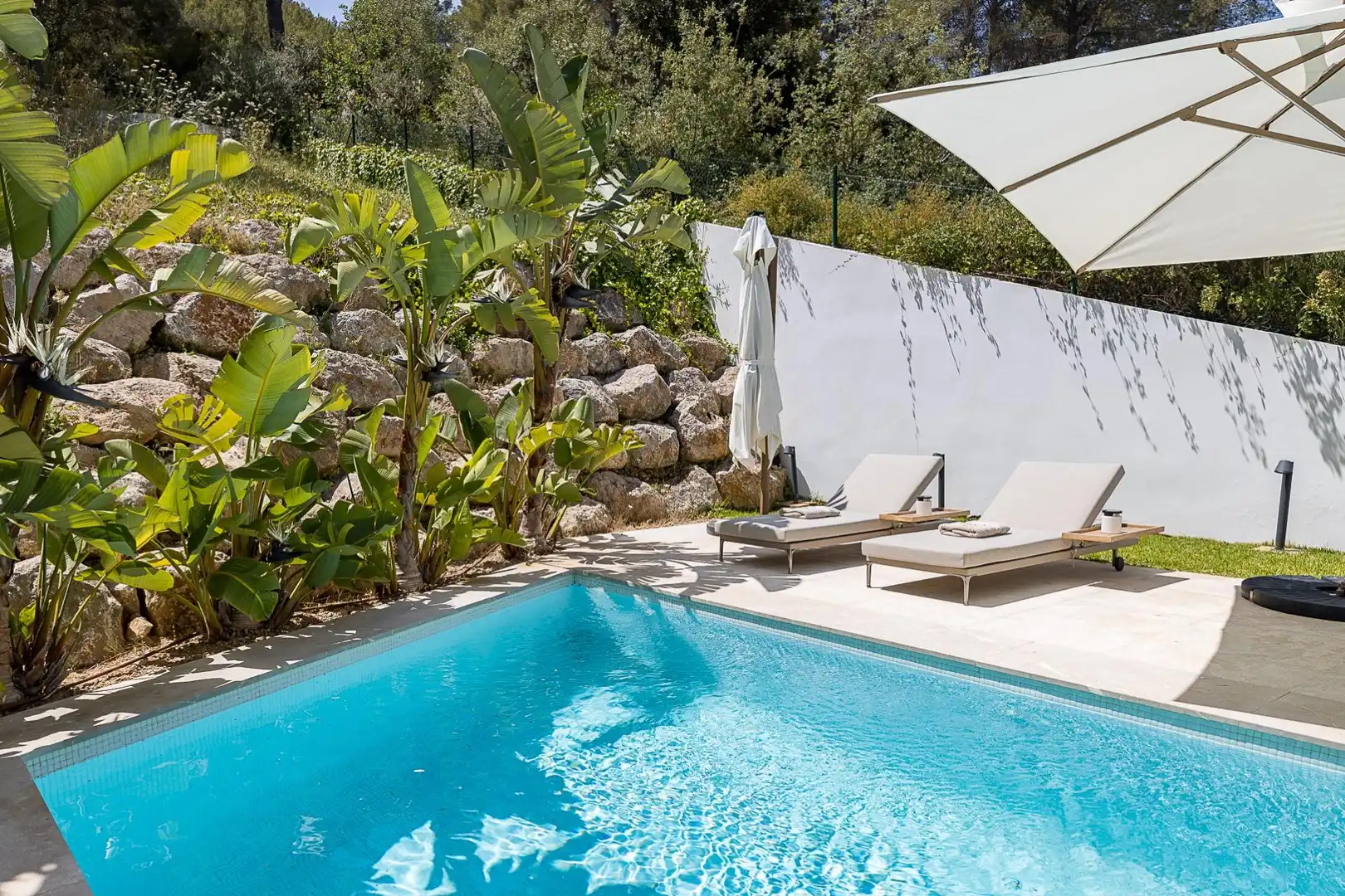 Piscina de Casa o xalet en venda en  Palma de Mallorca amb Aire condicionat, Calefacció i Jardí privat
