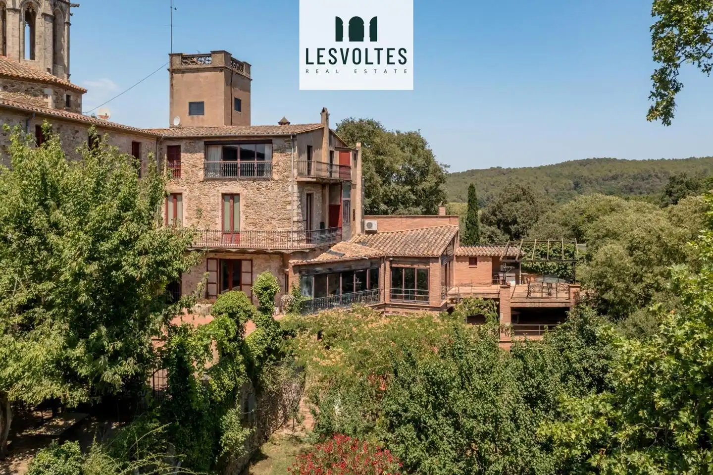 Vista exterior de Casa o chalet en venta en Sant Martí Vell con Aire acondicionado, Calefacción y Jardín privado