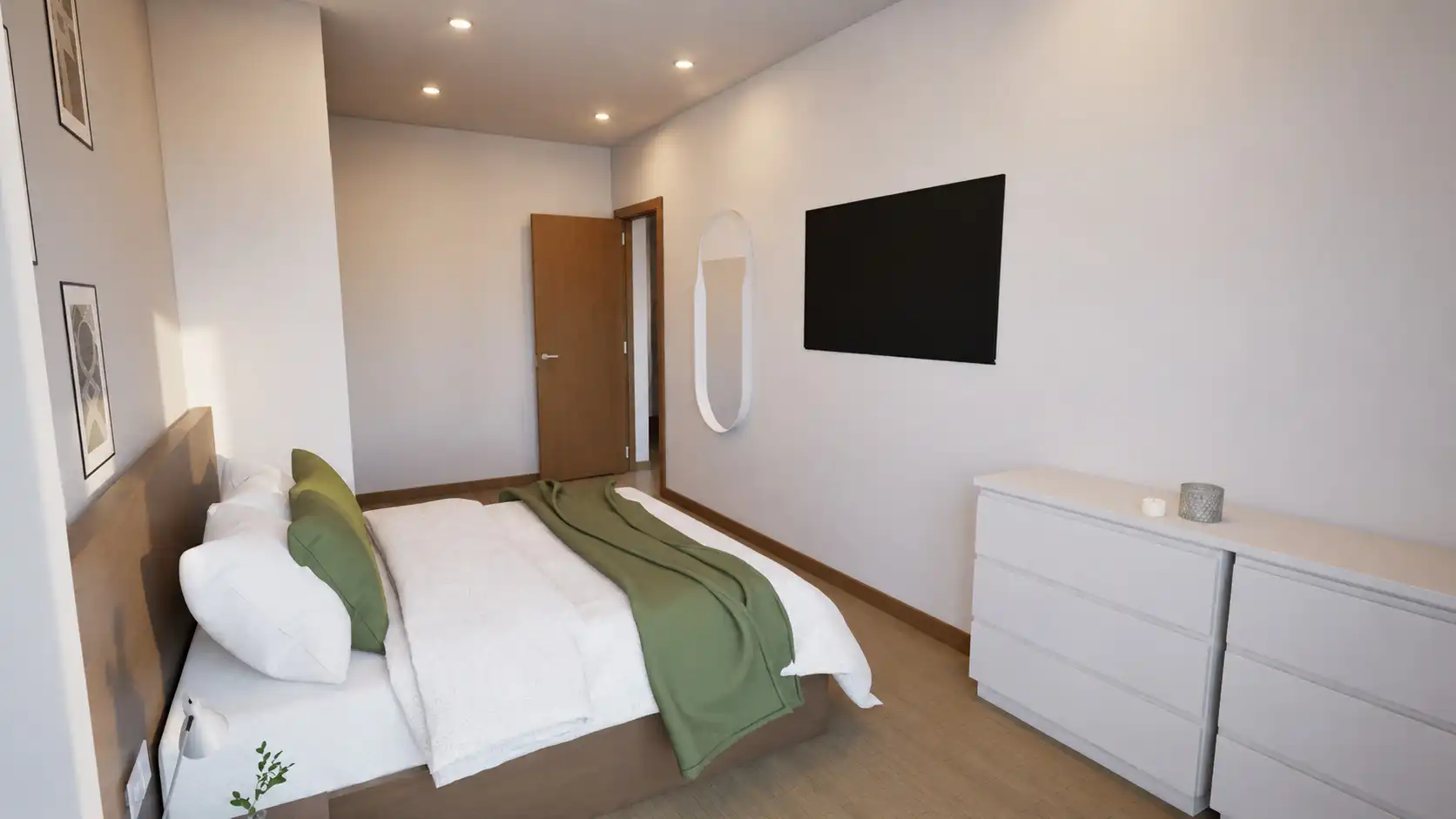 Bedroom of Attic for sale in Marín  with Heating, Parquet flooring and Terrace