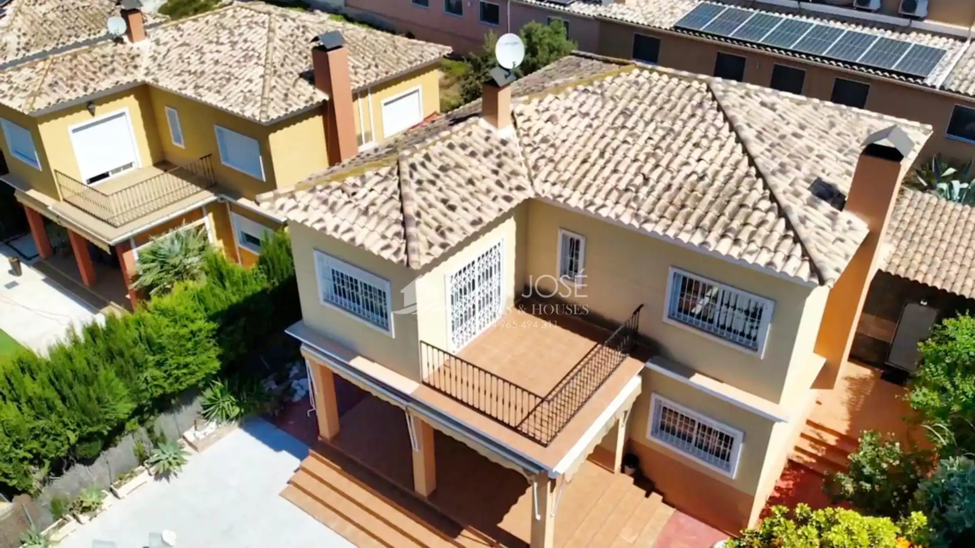Exterior view of Houses for sale in Aspe  with Air Conditioner, Heating and Private garden