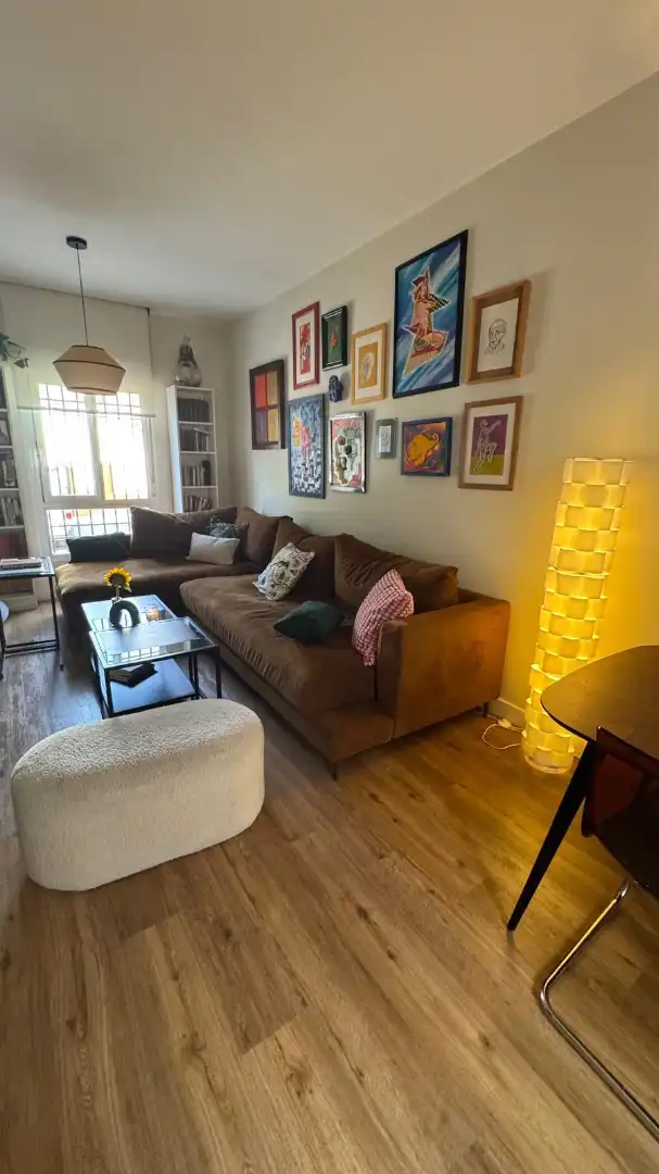 Sala d'estar de Casa adosada en venda en Noroeste 