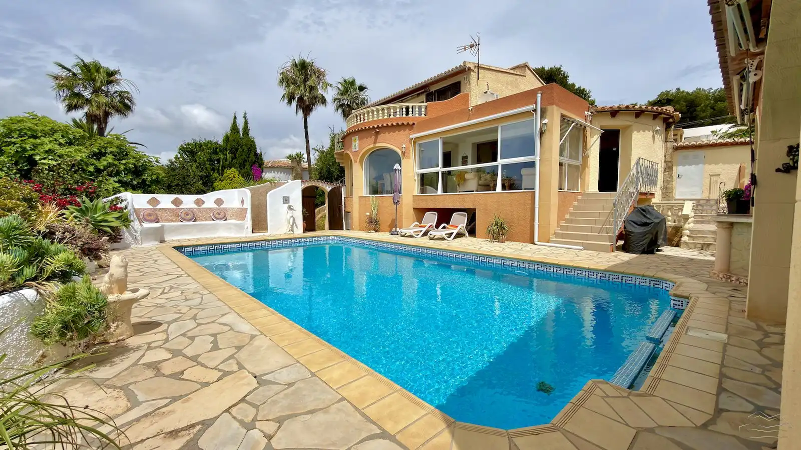 Piscina de Casa o xalet en venda en Jávea / Xàbia amb Aire condicionat, Calefacció i Jardí privat