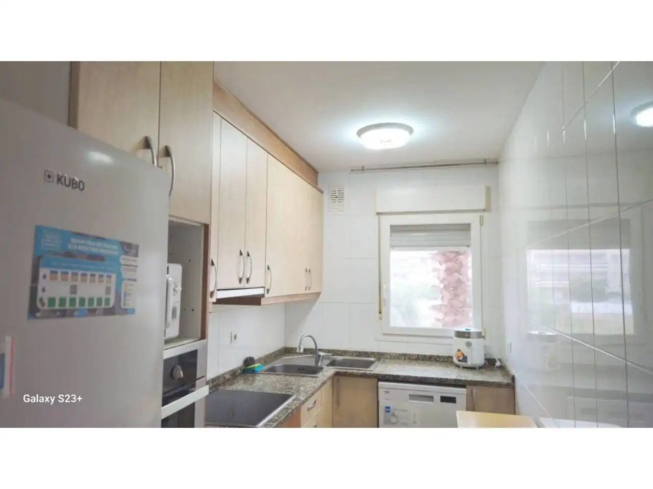 Kitchen of Flat for rent in Cubelles  with Air Conditioner, Heating and Terrace
