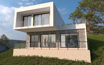 Exterior view of House or chalet for sale in Cervelló  with Air Conditioner, Terrace and Swimming Pool