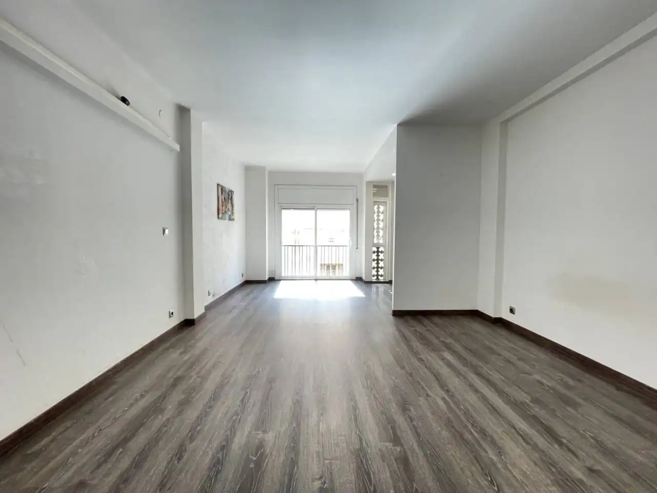 Living room of Flat for rent in Barcelona  with Parquet flooring