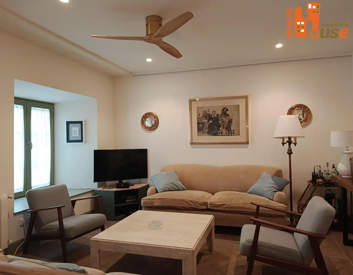 Sala de estar de Casa o chalet en venta en Real Sitio de San Ildefonso, Segovia