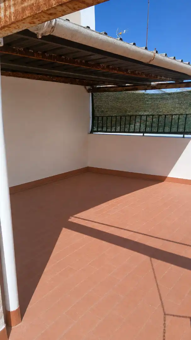 Terrassa de Casa adosada de lloguer en Utiel amb Terrassa, Moblat i Forn