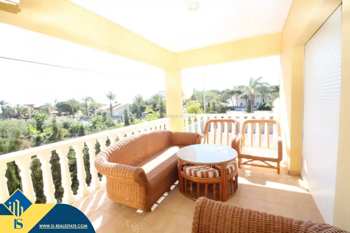 Terraza de Casa o chalet de alquiler en Orihuela con Aire acondicionado, Jardín privado y Terraza
