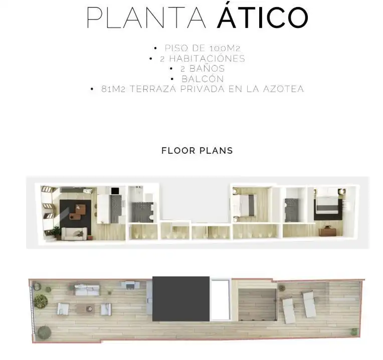 Àtic en venda en Barcelona amb Aire condicionat i Terrassa