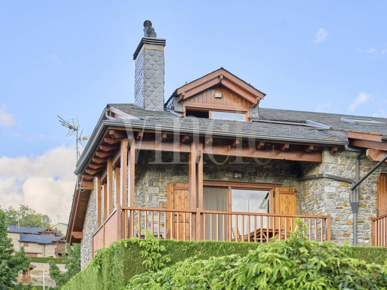 Exterior view of Apartment for sale in Osséja  with Heating, Parquet flooring and Terrace