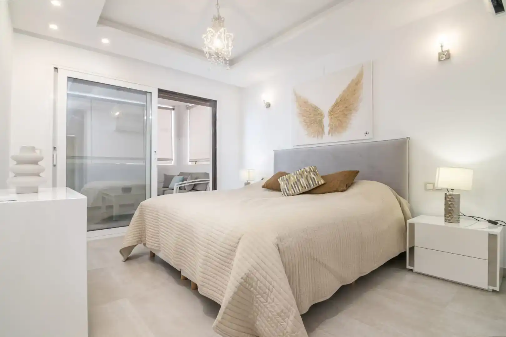 Dormitori de Dúplex en venda en Marbella amb Aire condicionat, Piscina i Balcó