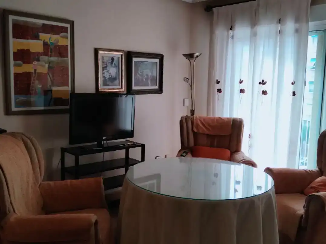 Living room of Flat for rent in  Murcia Capital  with Air Conditioner and Balcony