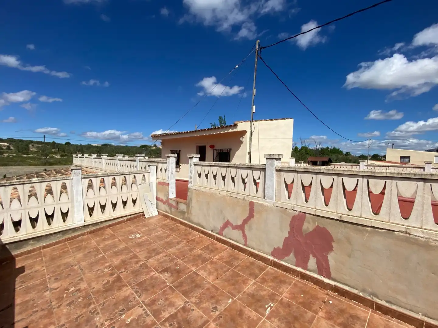 Vista exterior de Finca rústica en venta en Sax con Aire acondicionado, Calefacción y Jardín privado