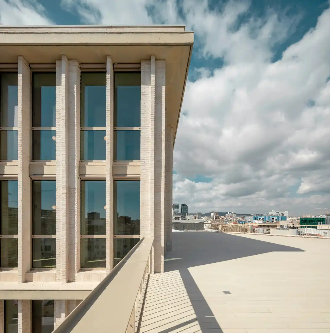 Vista exterior de Oficina de alquiler en Barcelona con Aire acondicionado, Calefacción y Terraza