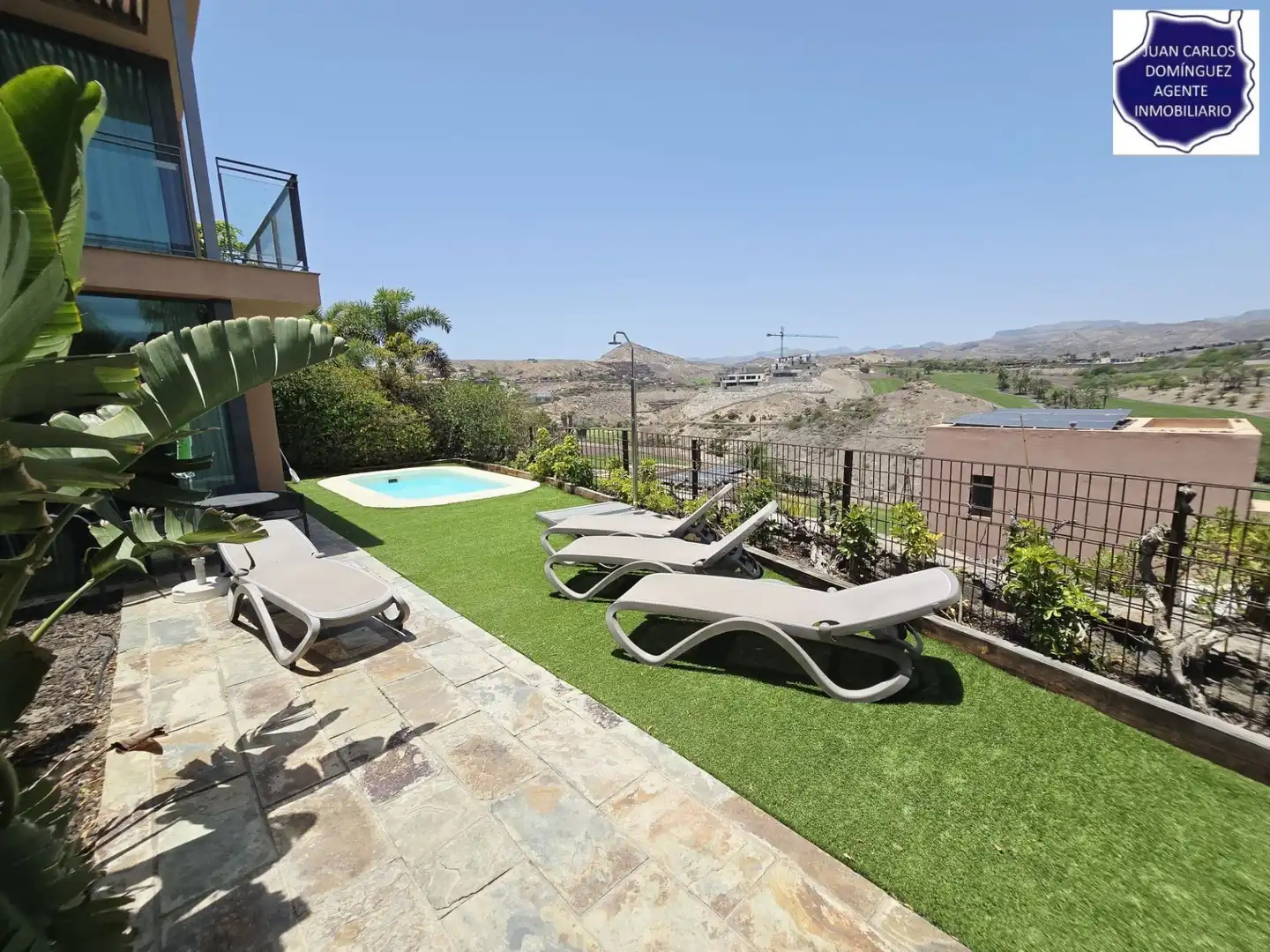 Terrasse von Haus oder Chalet zum Verkauf in San Bartolomé de Tirajana mit Klimaanlage, Privatgarten und Terrasse
