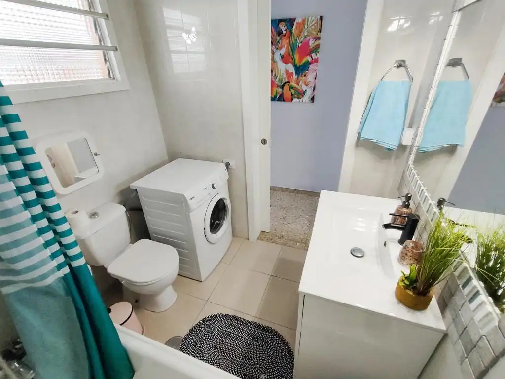 Bathroom of Study for rent in Puerto de la Cruz  with Balcony