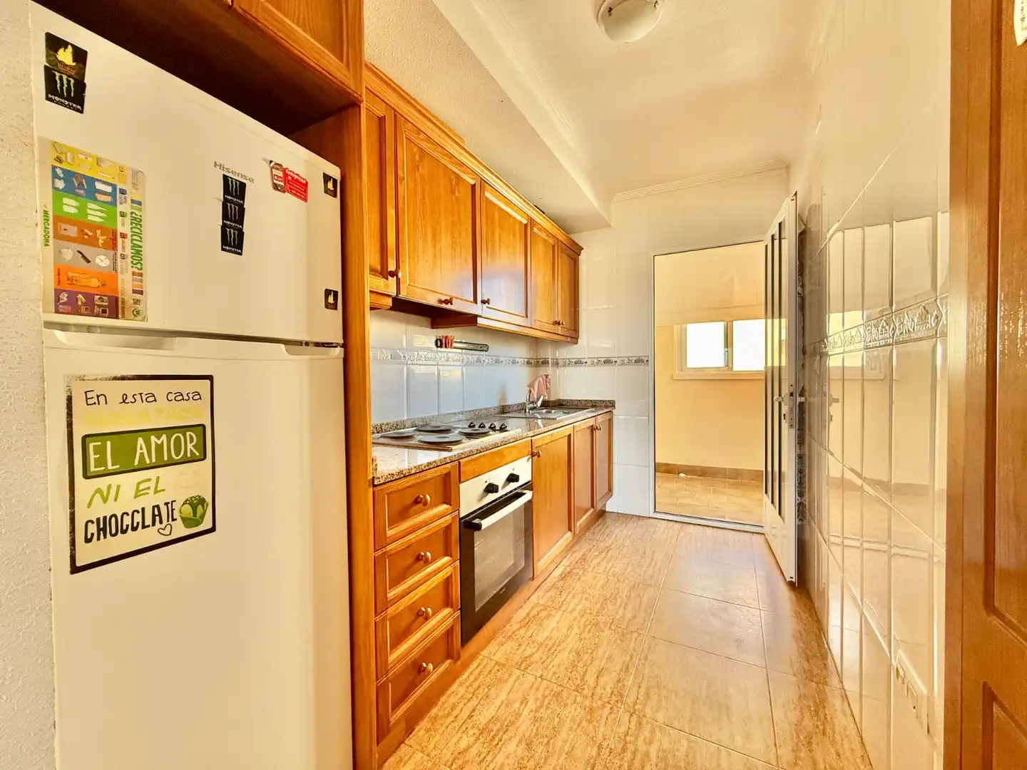 Kitchen of Flat for sale in San Pedro del Pinatar  with Air Conditioner, Terrace and Swimming Pool