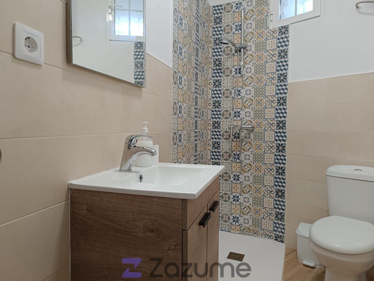 Badezimmer von Wohnungen miete in Arcos de la Frontera mit Klimaanlage, Heizung und Möbliert