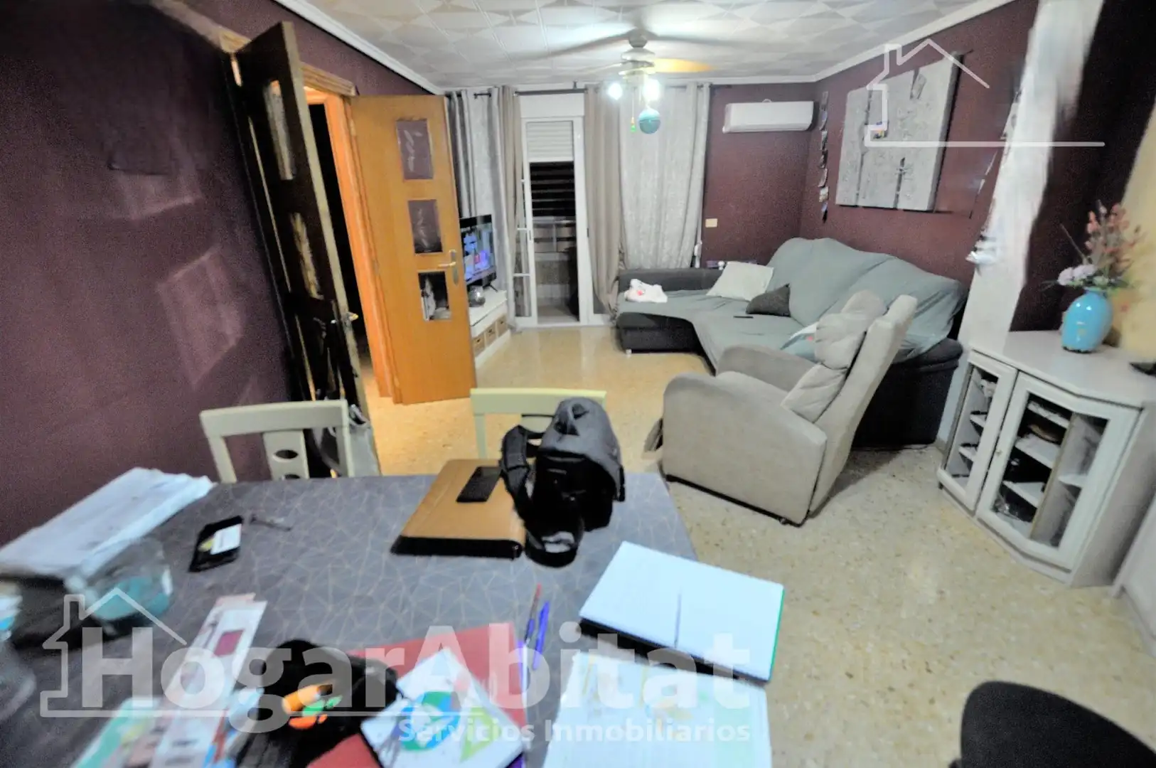 Sala de estar de Piso en venta en Valencia con Aire acondicionado, Calefacción y Terraza