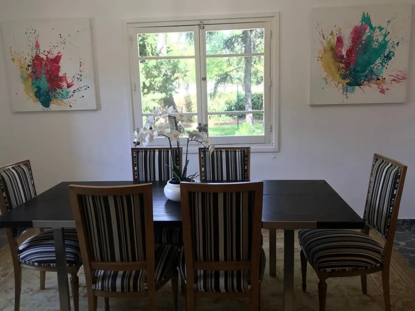 Dining room of Houses for rent in Torrelodones  with Heating, Private garden and Swimming Pool