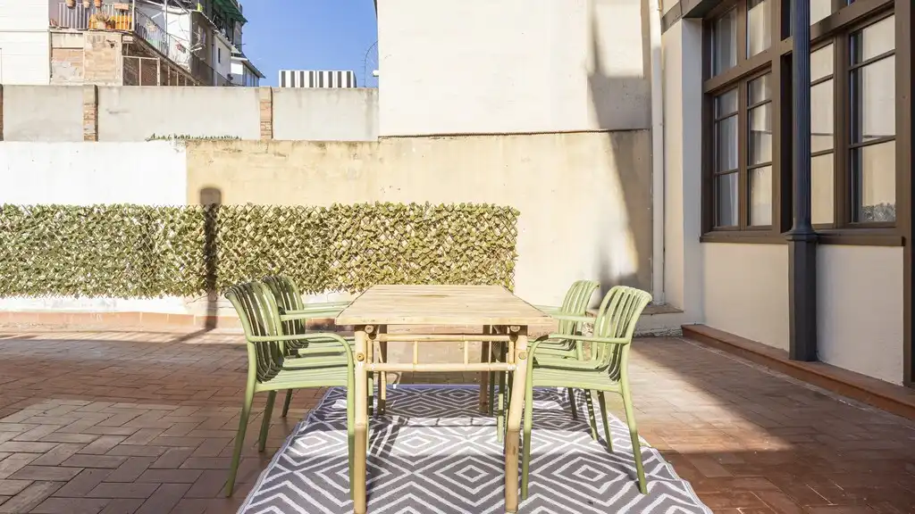 Terraza de Apartamento en venta en Barcelona con Aire acondicionado, Calefacción y Parquet
