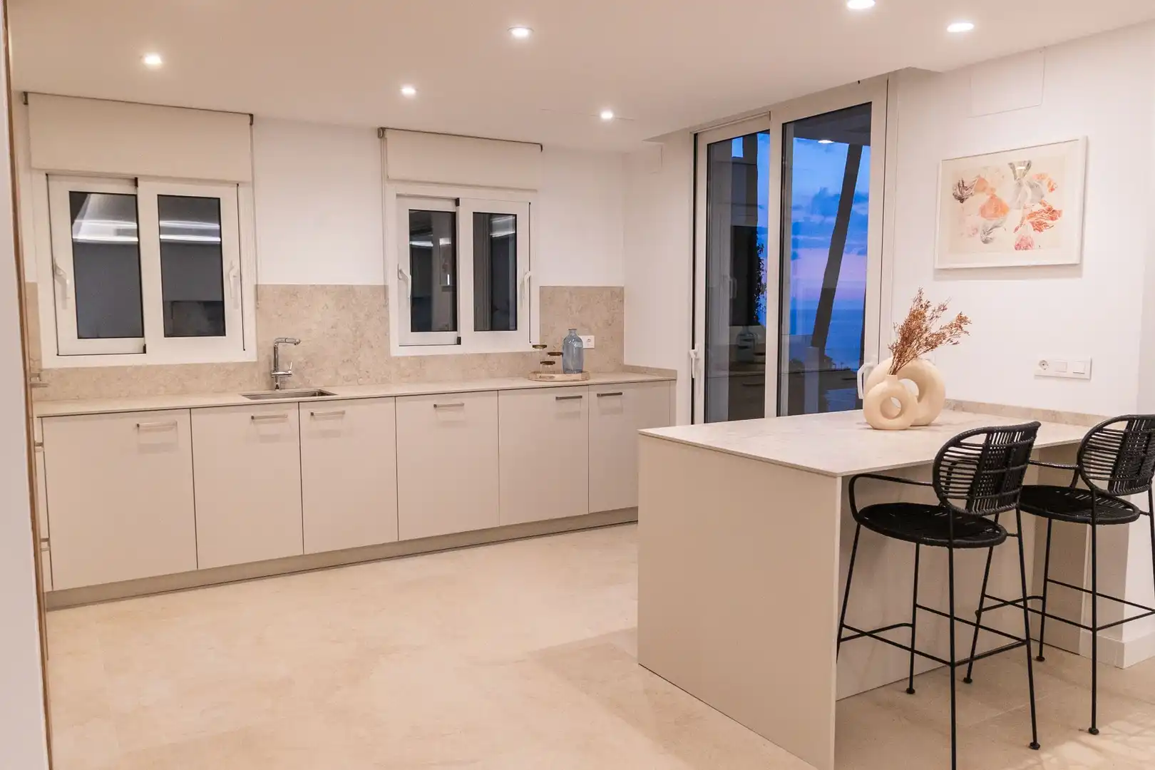 Cocina de Casa o chalet en venta en Altea con Aire acondicionado, Calefacción y Jardín privado