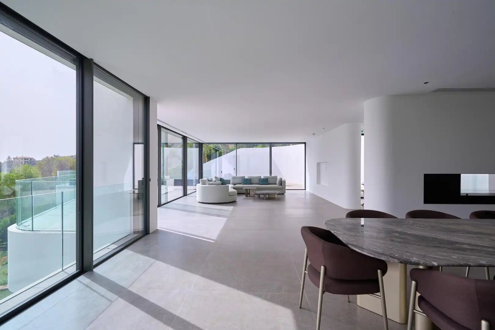 Sala d'estar de Casa o xalet en venda en  Palma de Mallorca amb Aire condicionat, Jardí privat i Terrassa