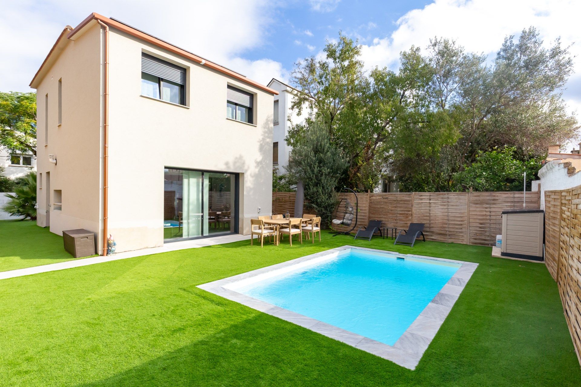 Piscina de Casa o xalet en venda en Sant Cugat del Vallès amb Aire condicionat, Calefacció i Terrassa