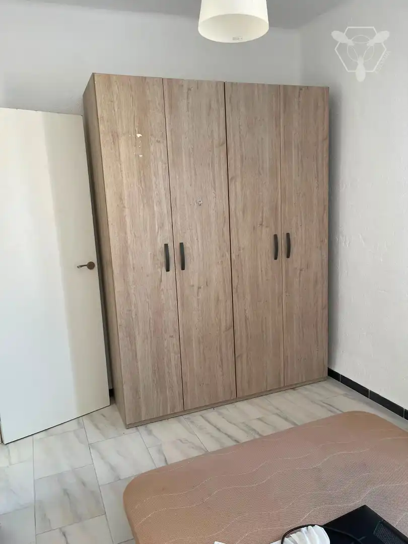 Bedroom of Flat for sale in Huelva  with Terrace and Furnished