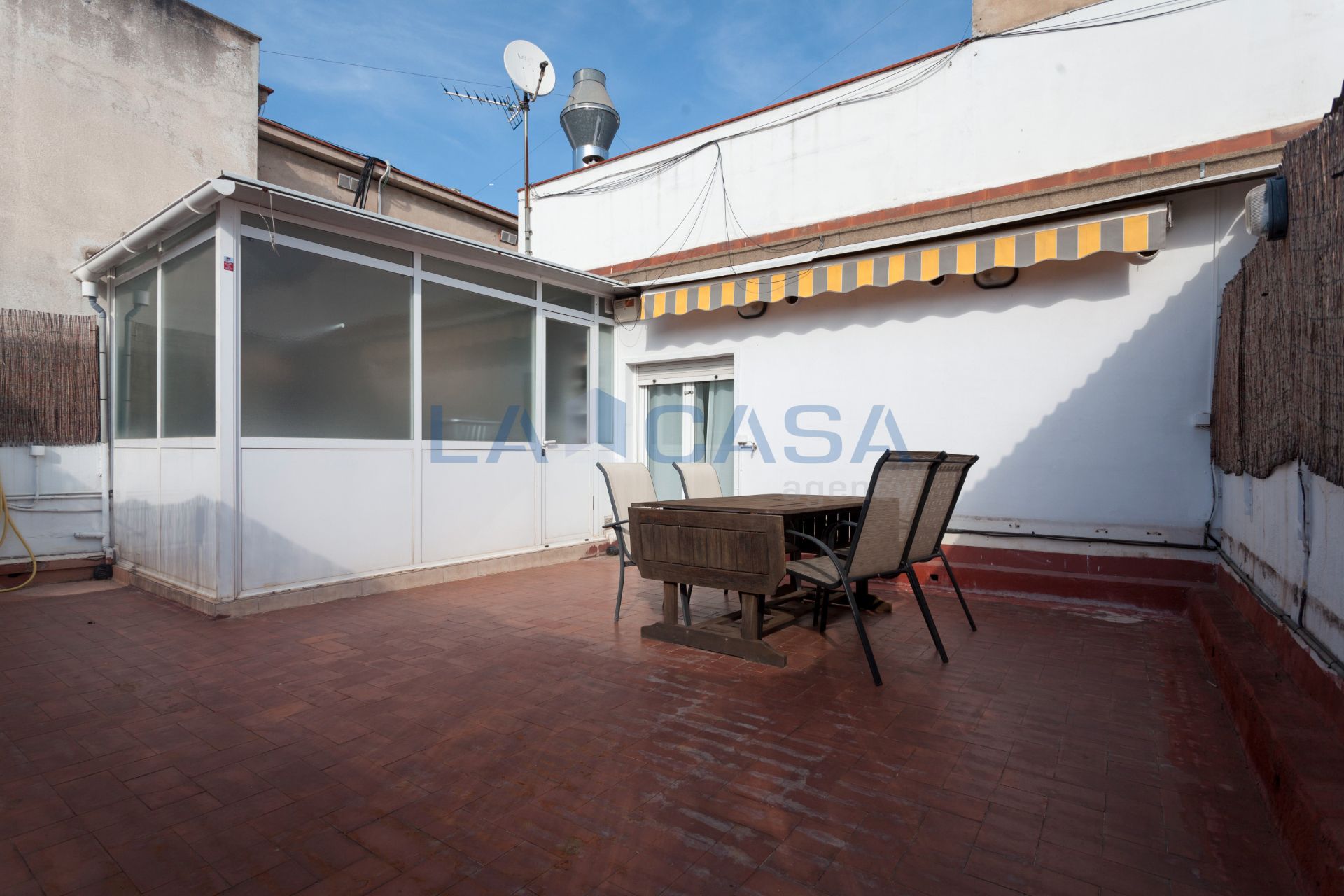 Terrace of Flat for sale in  Barcelona Capital  with Air Conditioner, Heating and Parquet flooring